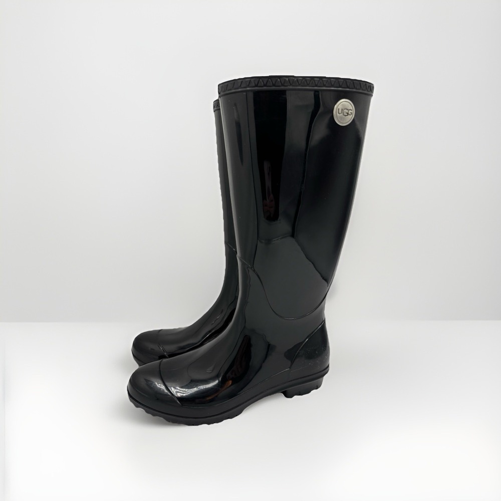 Ugg Shaye Rain Boots Tall Waterproof Boots Outdoors Womens Size 6‎
